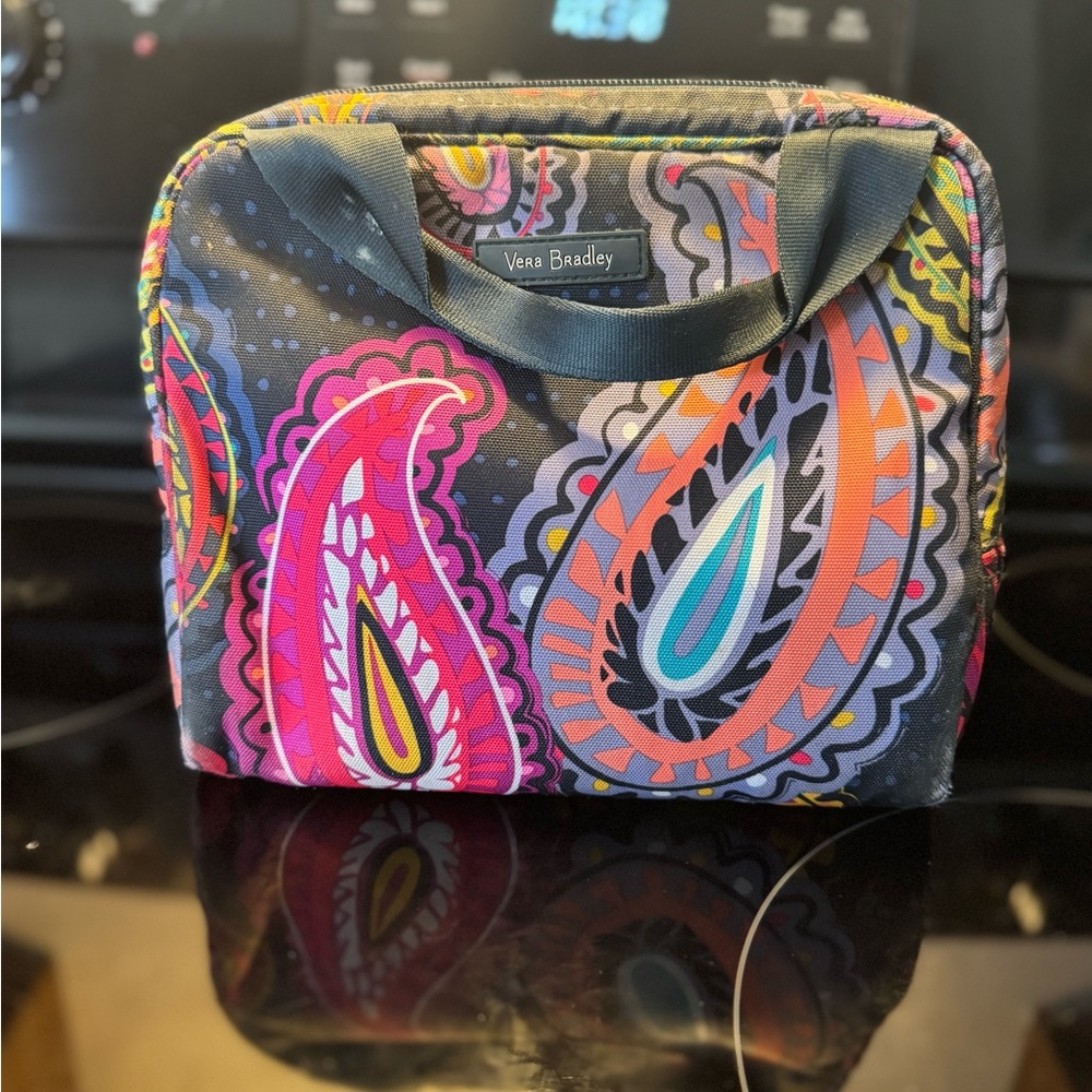 Vera Bradley Multicolor Paisley Women's lunch box along with 2 other lunch boxes